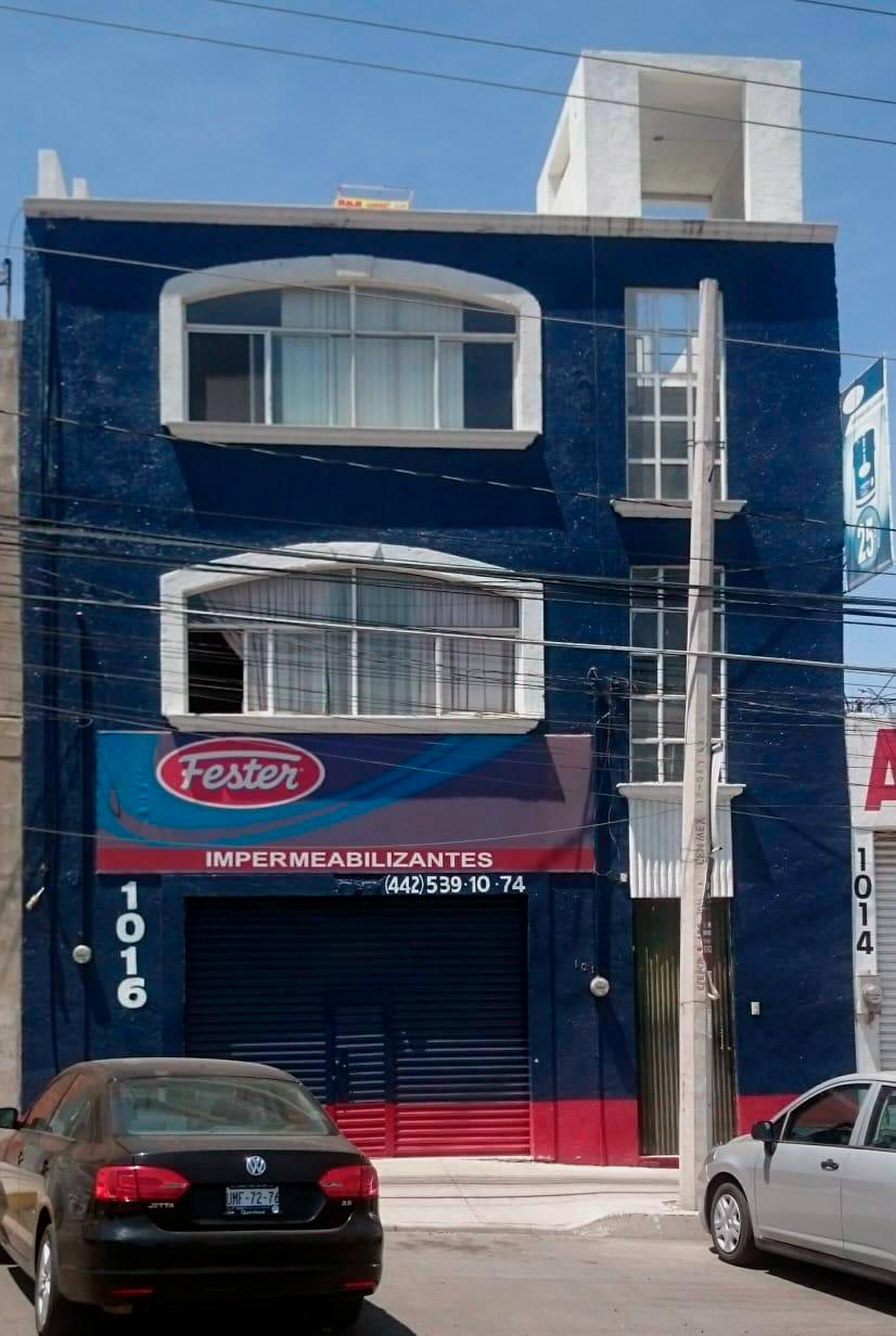 Fachada sucursal Centro Fester Querétaro Av. del Parque
