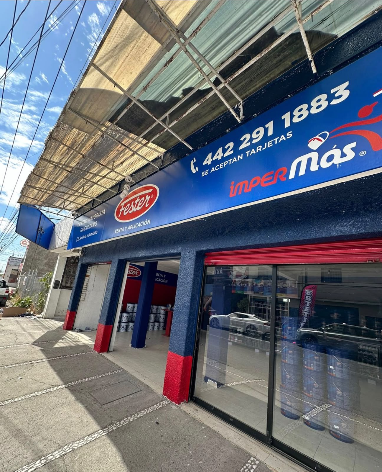 Fachada sucursal Fester Juriquilla